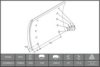 FERODO K19892.0-F3504 Brake Lining Kit, drum brake